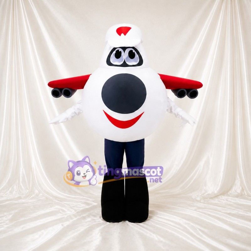 Airplane Mascot Costume Full Body for Adults Promotions