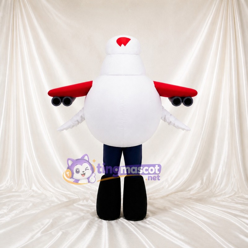 Airplane Mascot Costume Full Body for Adults Promotions