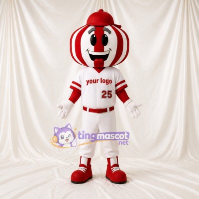 Baseball Character Mascot Costume Full Body for Adults Sports Events