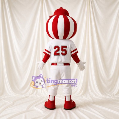 Baseball Character Mascot Costume Full Body for Adults Sports Events