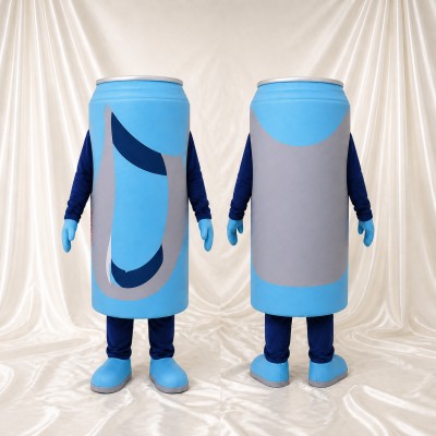 Beverage Can Mascot Costume Full Body for Adults Food Events