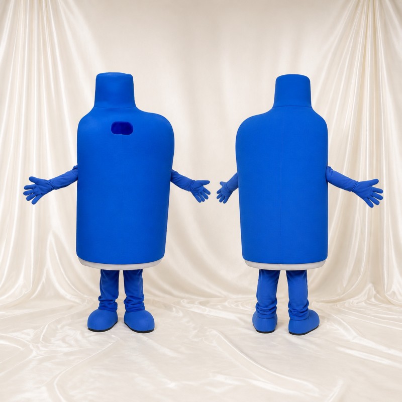 Bottle Mascot Costume Full Body for Adults Trade Shows