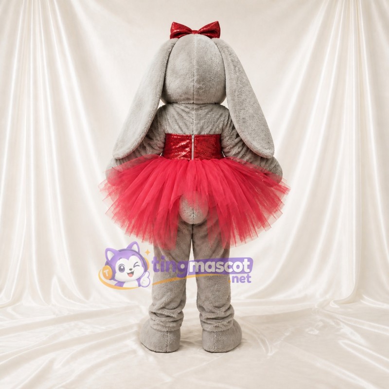 Lapin ballerine Costume de mascotte intégral pour adultes Événements de Danse