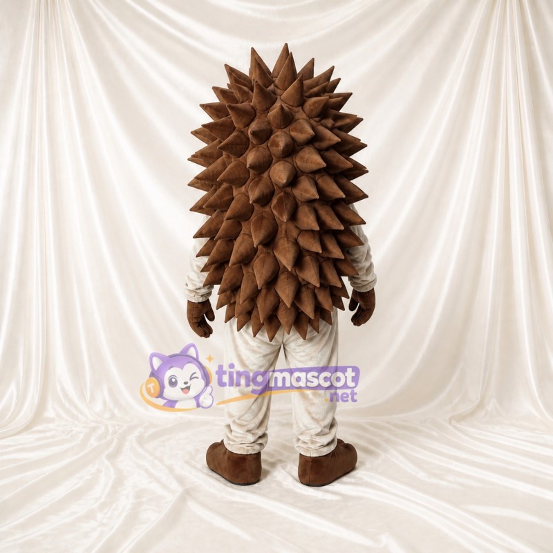 Brown Hedgehog Mascot Costume Full Body for Adults School Events