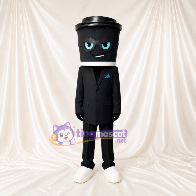 Coffee Cup Mascot Costume Full Body for Adults Promotions