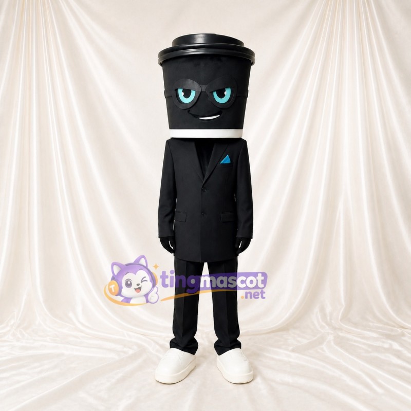 Coffee Cup Mascot Costume Full Body for Adults Promotions