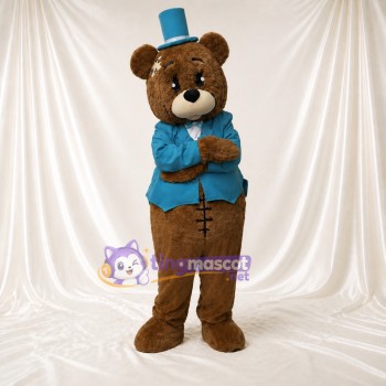 Ours Brun Costume de mascotte intégral pour adultes Événements de scène