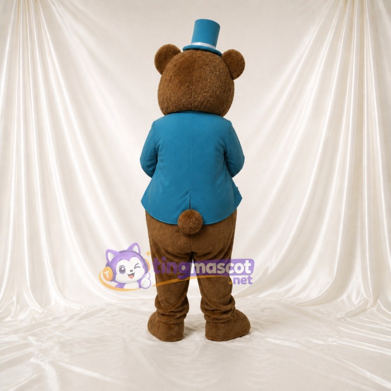 Brown Bear Mascot Costume Full Body for Adults Stage Events