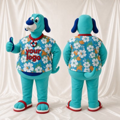 Dog Mascot Costume Full Body for Adults School Events