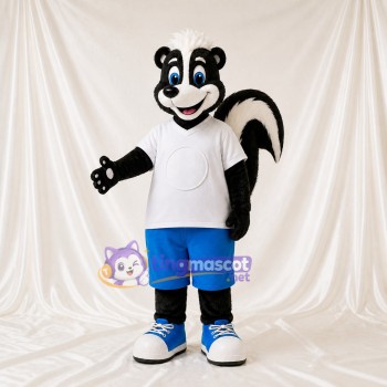 Skunk Mascot Costume Full Body for Adults Outdoor Events
