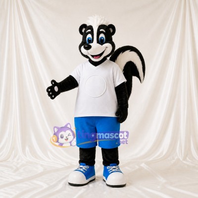 Skunk Mascot Costume Full Body for Adults Outdoor Events