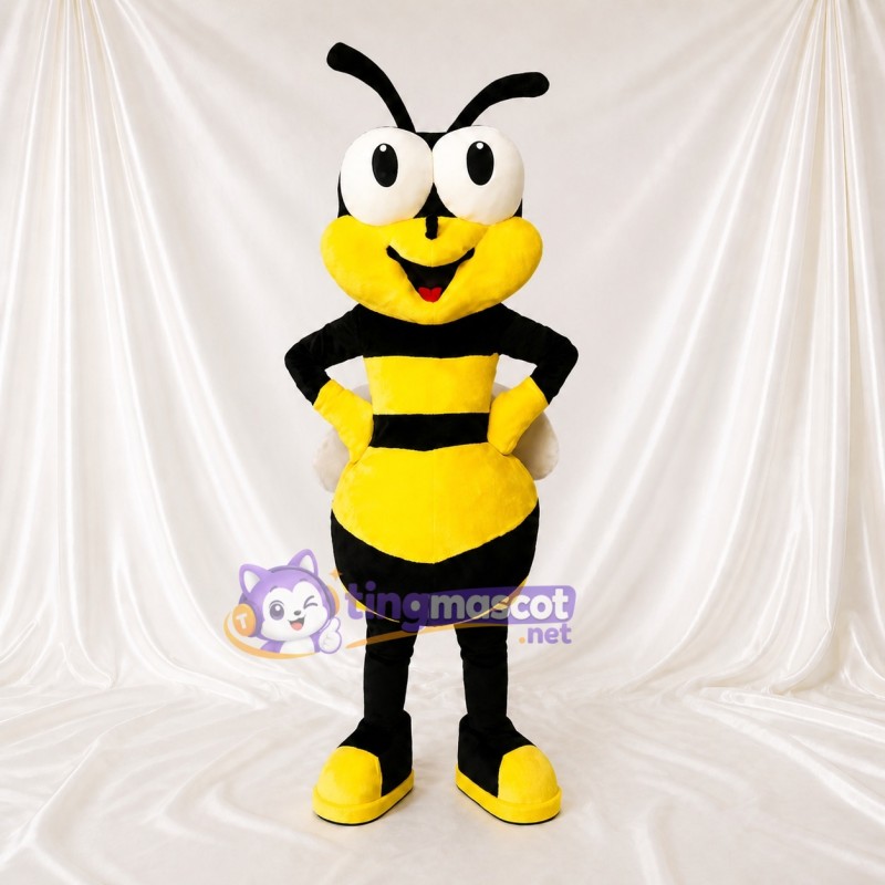 Bee Mascot Costume Full Body for Adults School Events