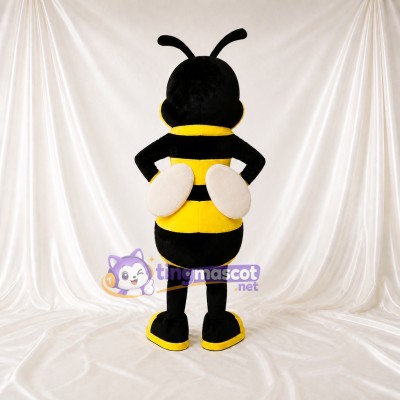 Bee Mascot Costume Full Body for Adults School Events