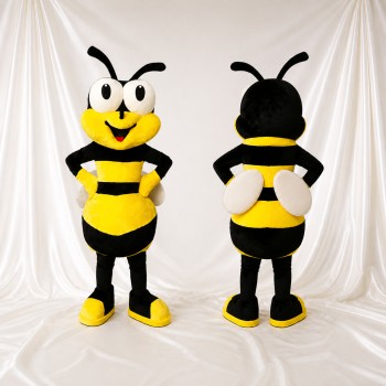 Bee Mascot Costume Full Body for Adults School Events