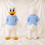Casual Blue Duck Mascot Costume Full Body for Adults Sports Events