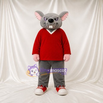 Rat Costume de mascotte intégral pour adultes Événements de scène