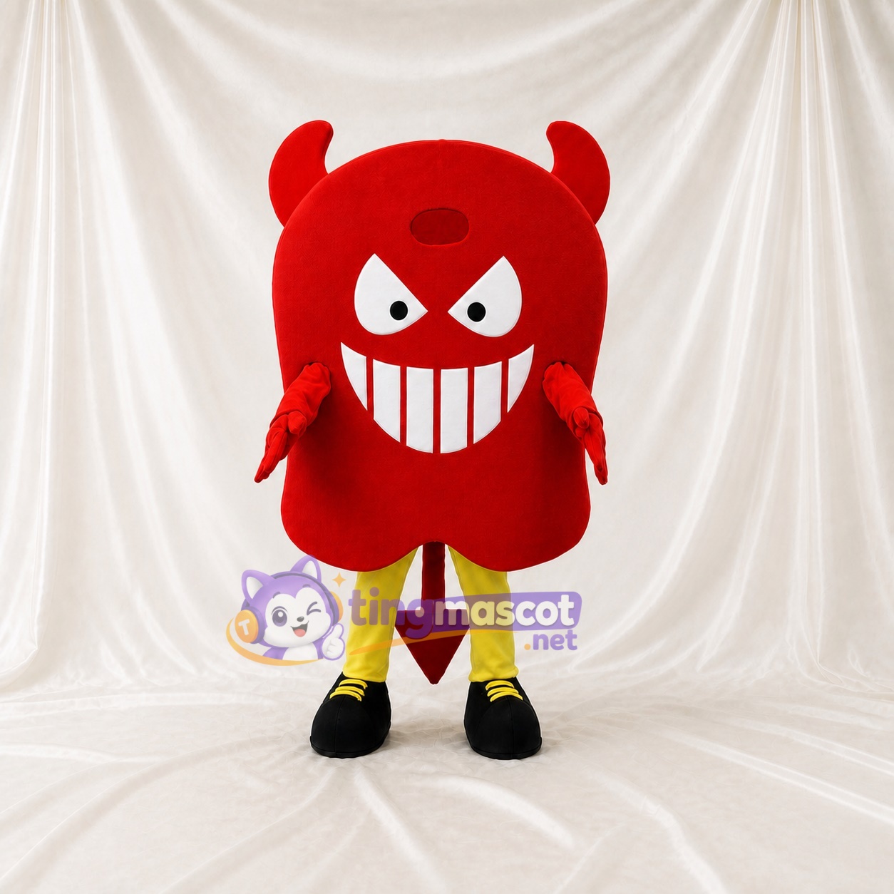 Devil Monster Mascot Costume Full Body for Adults Promotions Devil Monster Mascot Costume Full Body for Adults Promotions
