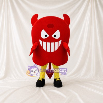 Devil Monster Mascot Costume Full Body for Adults Promotions