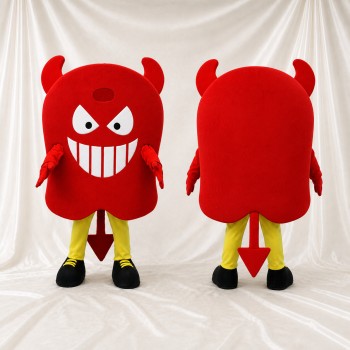 Devil Monster Mascot Costume Full Body for Adults Promotions