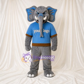Elephant Mascot Costume Full Body for Adults Zoos