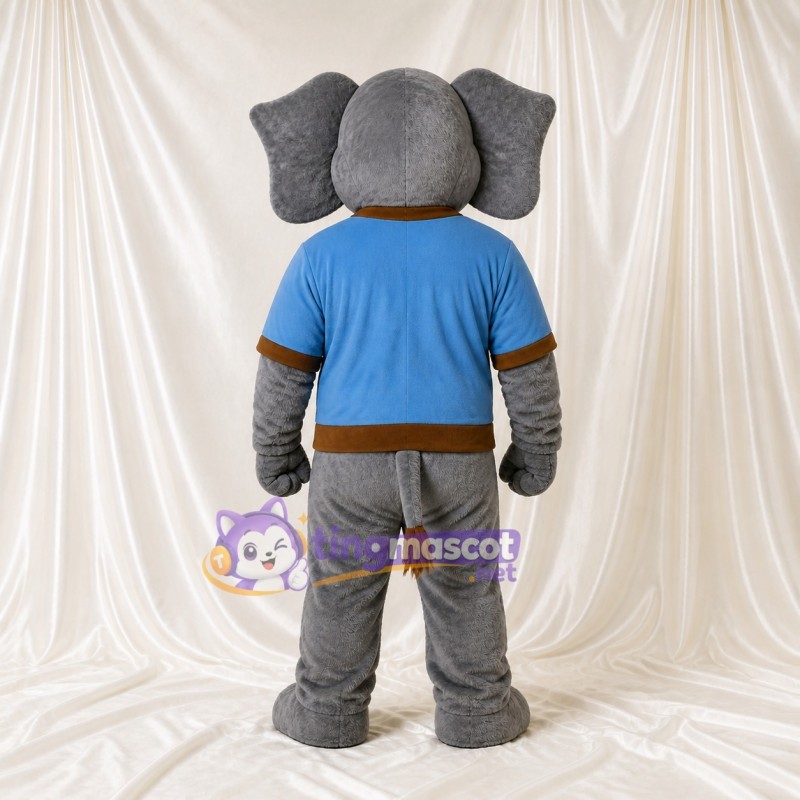 Elephant Mascot Costume Full Body for Adults Zoos