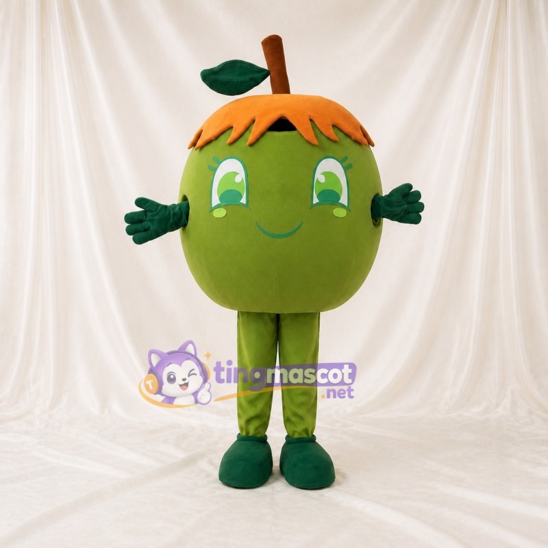 Apple Mascot Costume Full Body for Adults Food Events