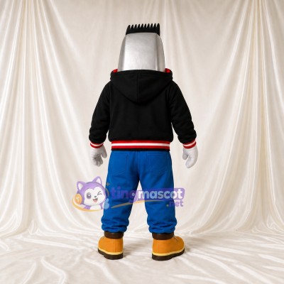 Electric Shaver Mascot Costume Full Body for Adults Promotions