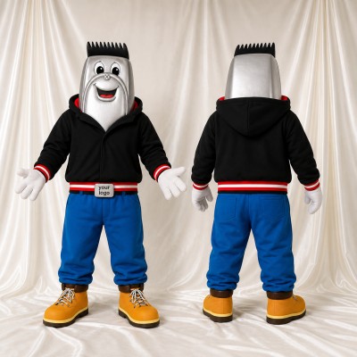 Electric Shaver Mascot Costume Full Body for Adults Promotions