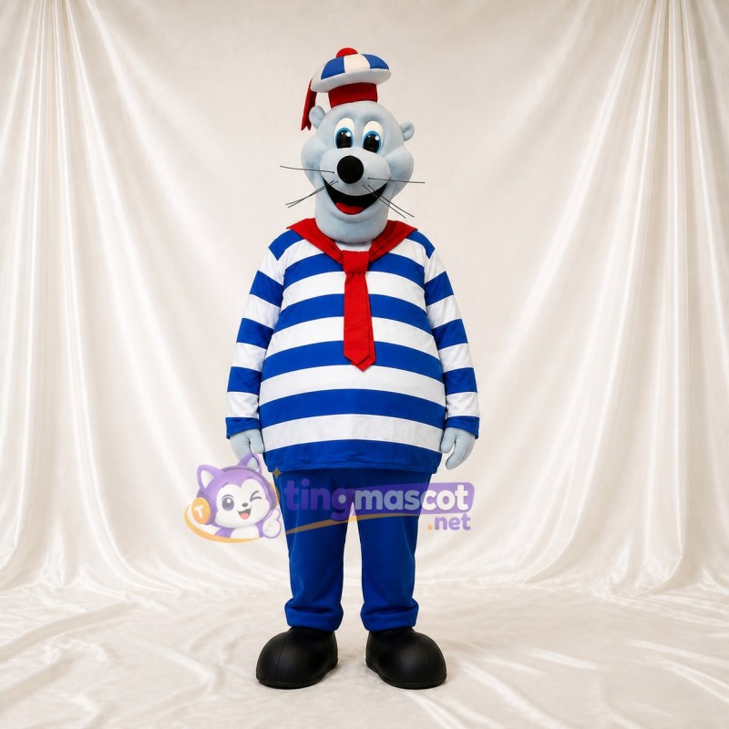 Sailor Mascot Costume Full Body for Adults Stage Events