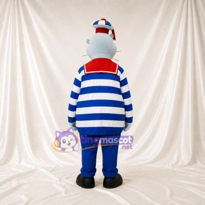 Sailor Mascot Costume Full Body for Adults Stage Events