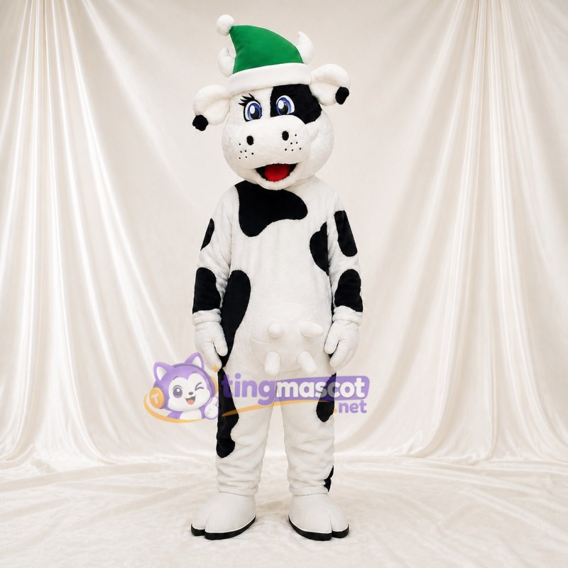 Vache Costume de mascotte intégral pour adultes Noël