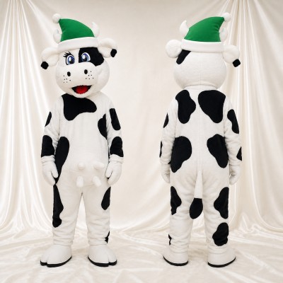 Vache Costume de mascotte intégral pour adultes Noël