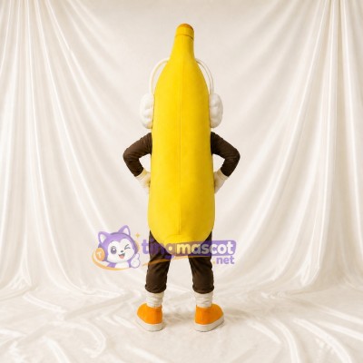 Banana Mascot Costume Full Body for Adults Food Events