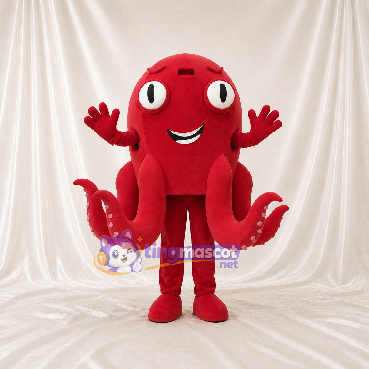 Octopus Mascot Costume Full Body for Adults Aquariums Octopus Mascot Costume Full Body for Adults Aquariums
