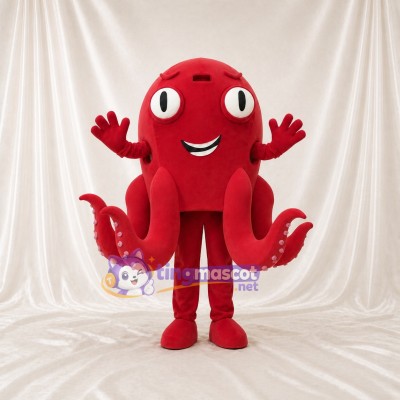 Octopus Mascot Costume Full Body for Adults Aquariums