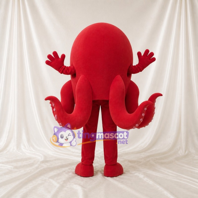 Octopus Mascot Costume Full Body for Adults Aquariums