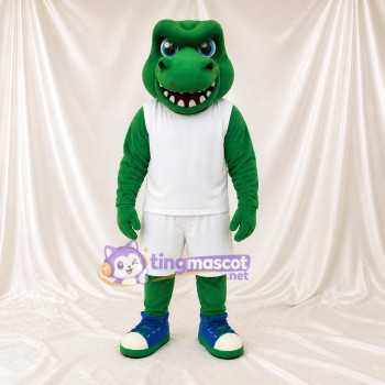 Dinosaur Mascot Costume Full Body for Adults Sports Events