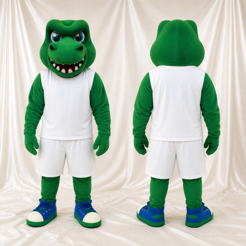 Dinosaur Mascot Costume Full Body for Adults Sports Events