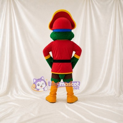 Costume de mascotte perroquet pirate intégral pour adultes – événements de scène