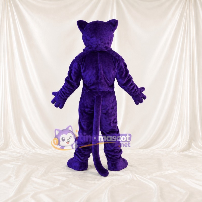 Panthère violette Costume de mascotte intégral pour adultes Événements sportifs