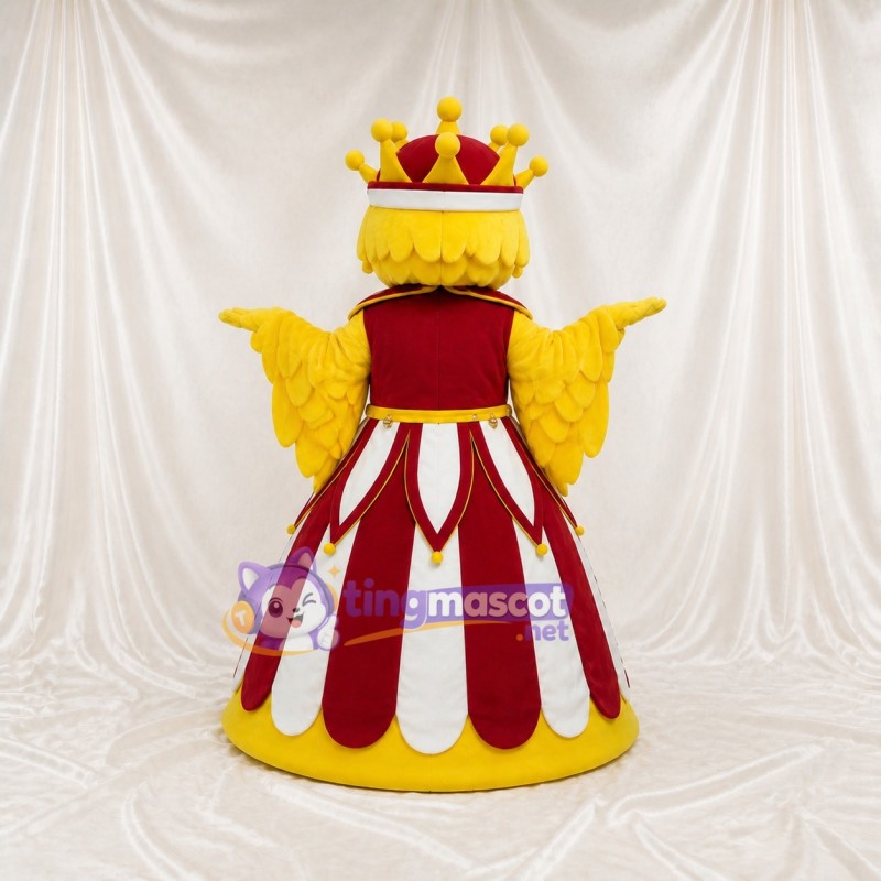 Bird Queen Mascot Costume Full Body for Adults Stage Events
