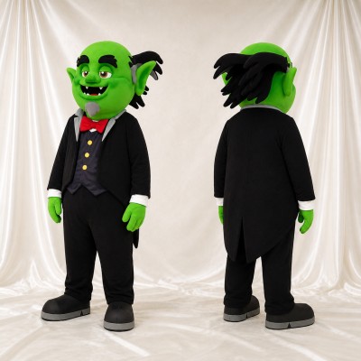 Vampire Mascot Costume Full Body for Adults Stage Events