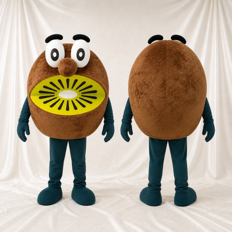 Kiwi Fruit Mascot Costume Full Body for Adults Food Events