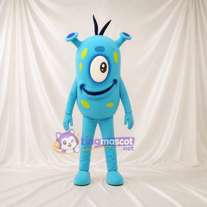 Alien Mascot Costume Full Body for Adults School Events
