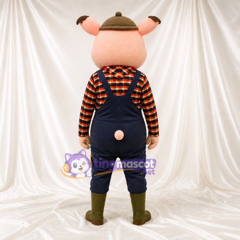 Pig Mascot Costume Full Body for Adults Food Events