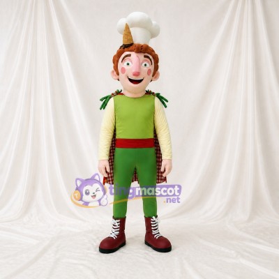 Chef Character Mascot Costume Full Body for Adults Food Events