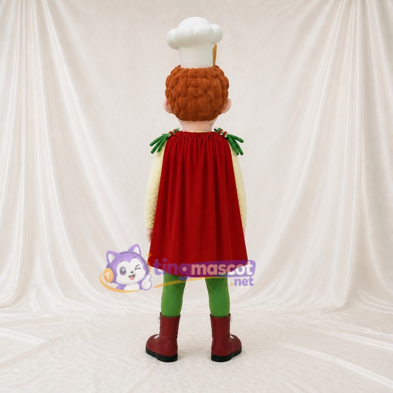 Chef Character Mascot Costume Full Body for Adults Food Events