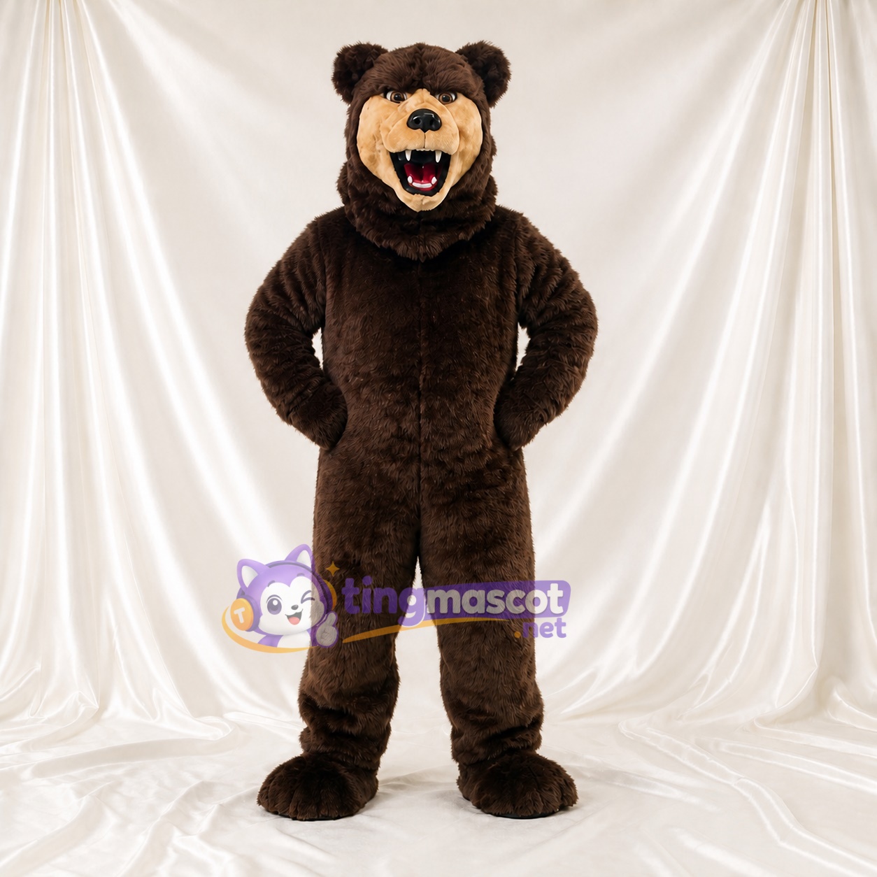 Bear Mascot Costume Full Body for Adults Outdoor Events Bear Mascot Costume Full Body for Adults Outdoor Events