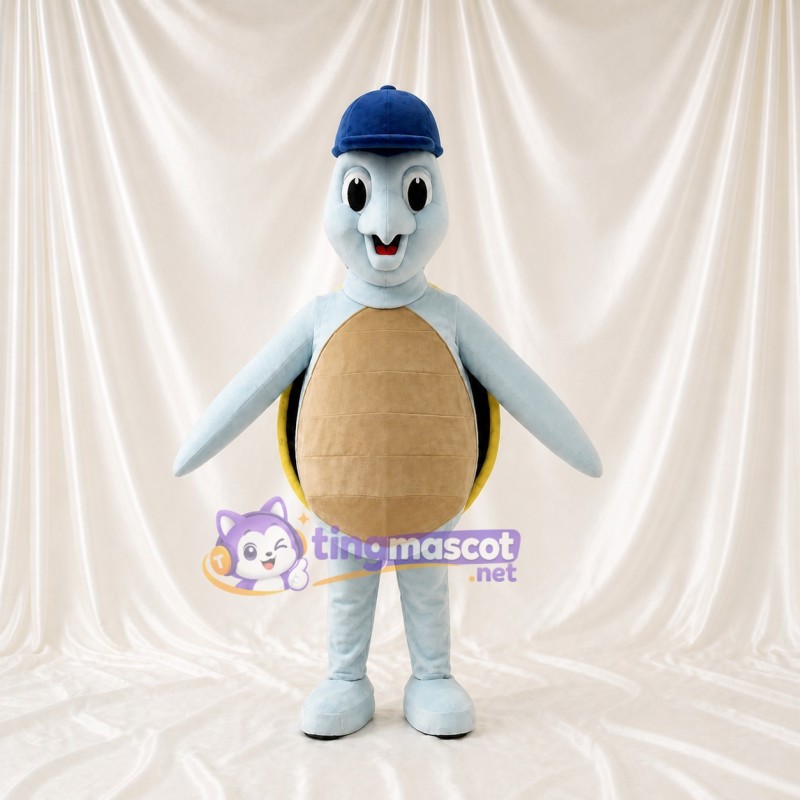 Light Blue Turtle Mascot Costume Full Body for Adults Aquariums