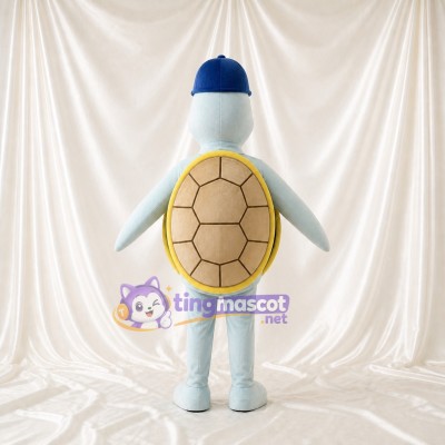 Light Blue Turtle Mascot Costume Full Body for Adults Aquariums